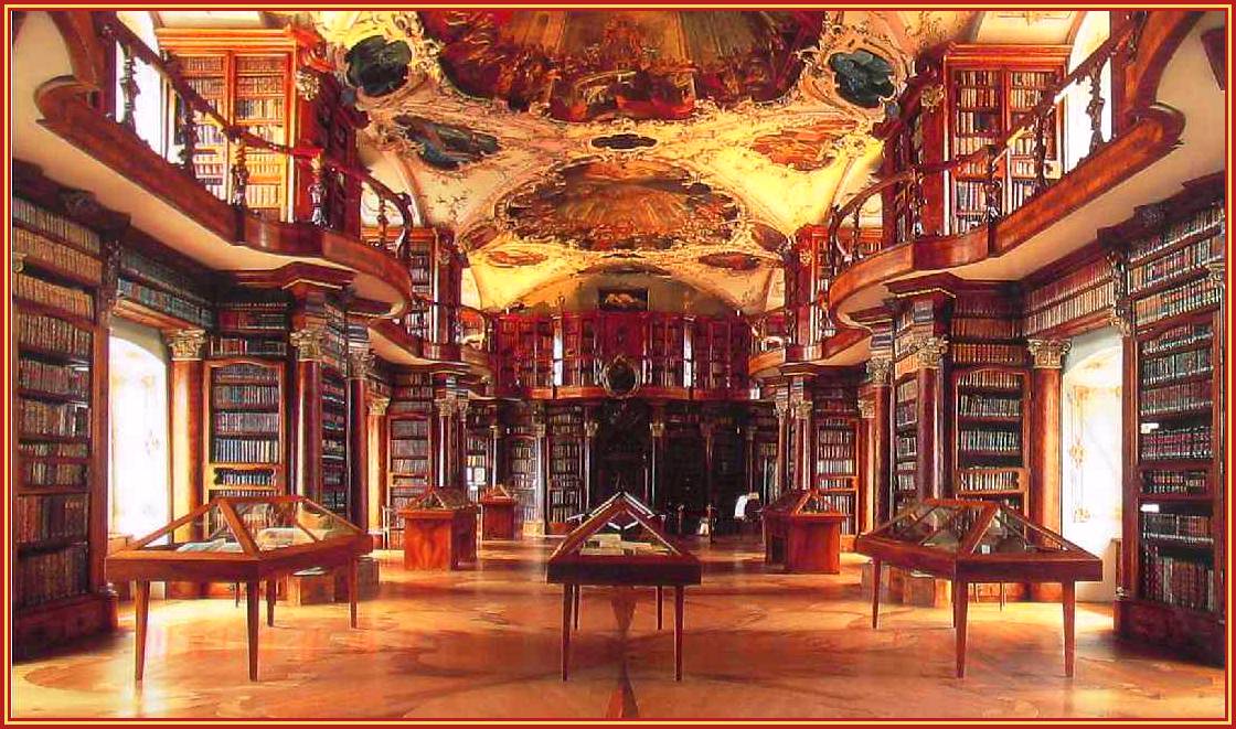Library of the Monastery, St Gallen, Switzerland
